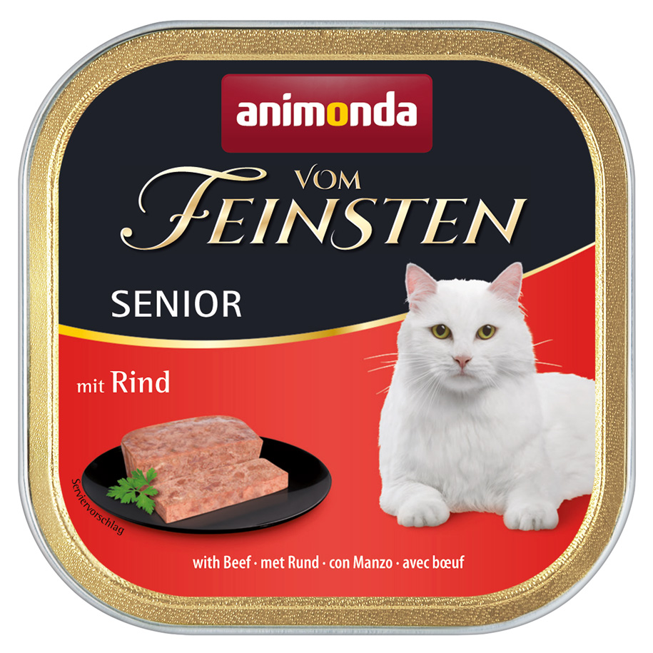 Senior mit Rind
