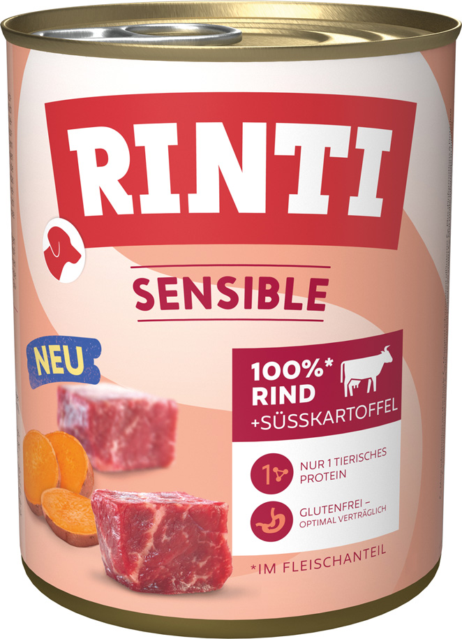 Sensible Rind & Süßkartoffel