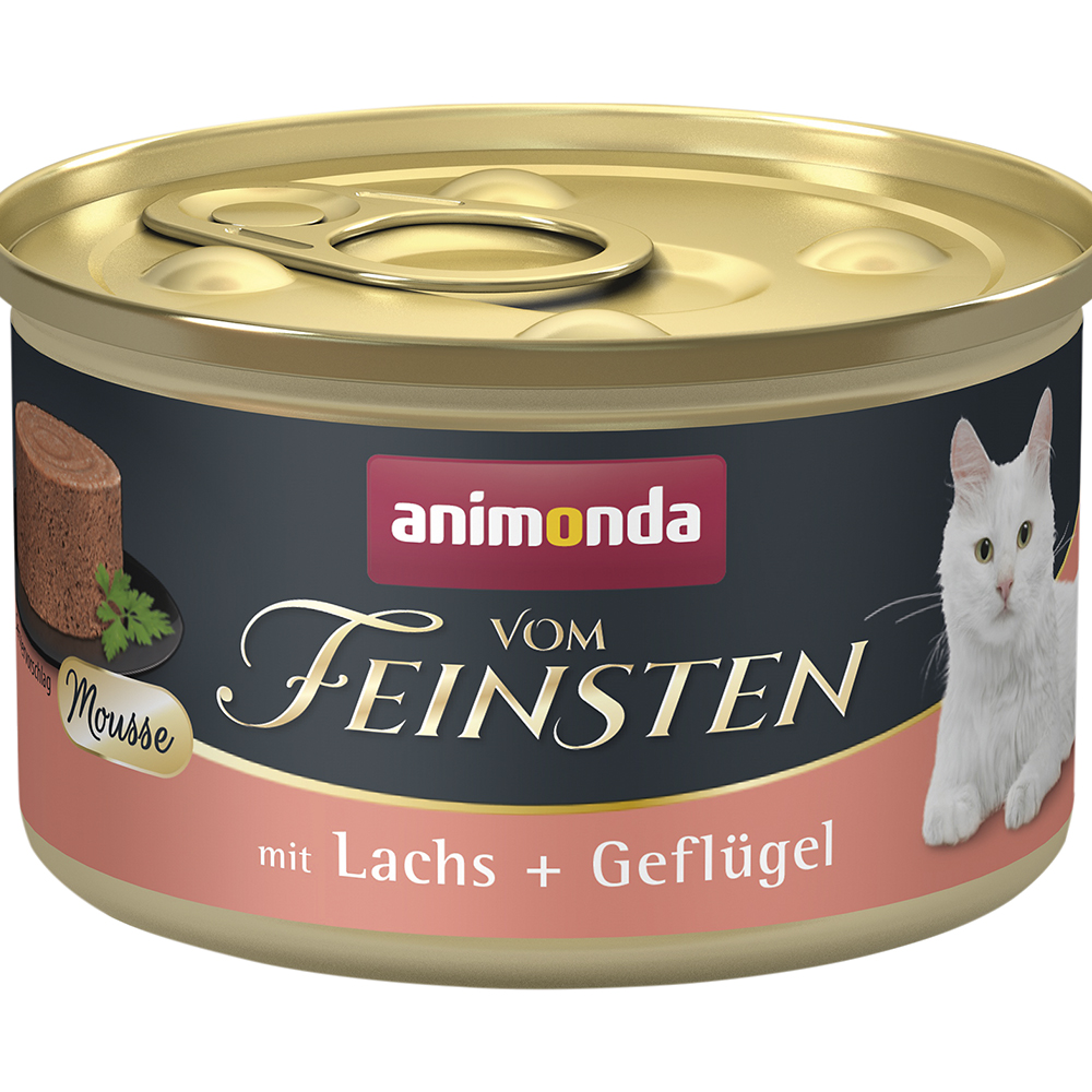 Mousse mit Lachs & Geflügel
