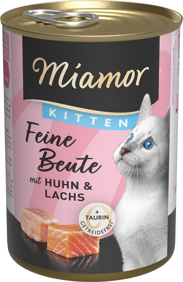 Miamor Feine Beute Kitten Huhn & Lachs