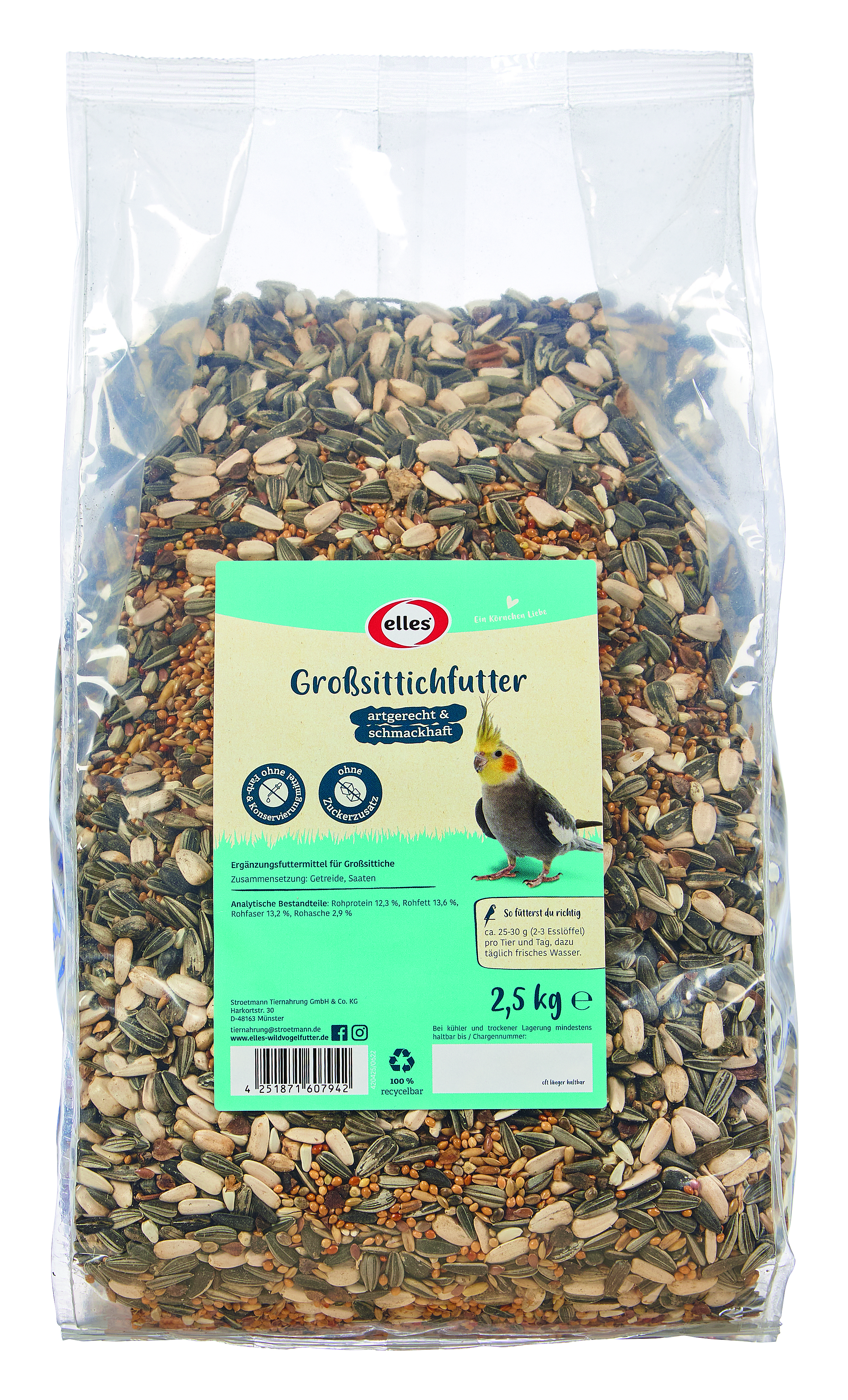 Großsittichfutter 2,5kg