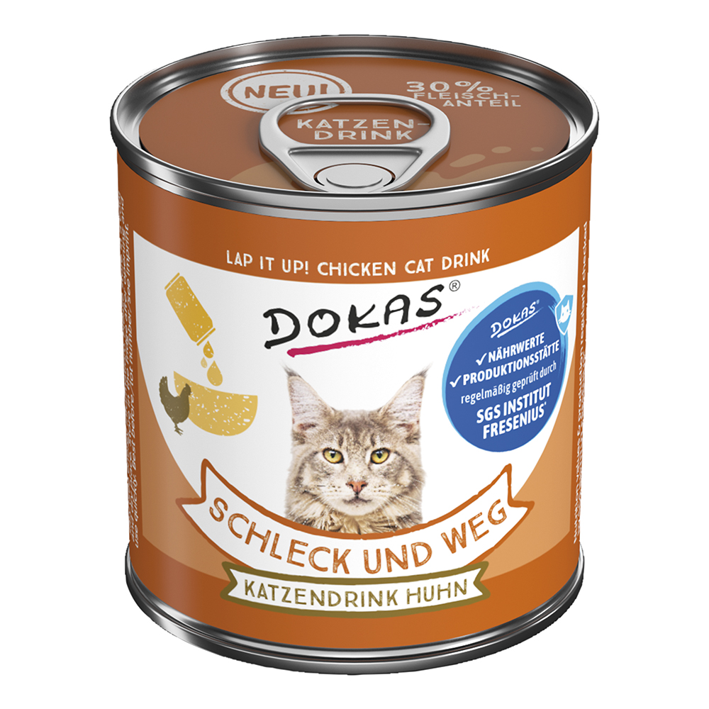 Schleck und weg Katzendrink Huhn