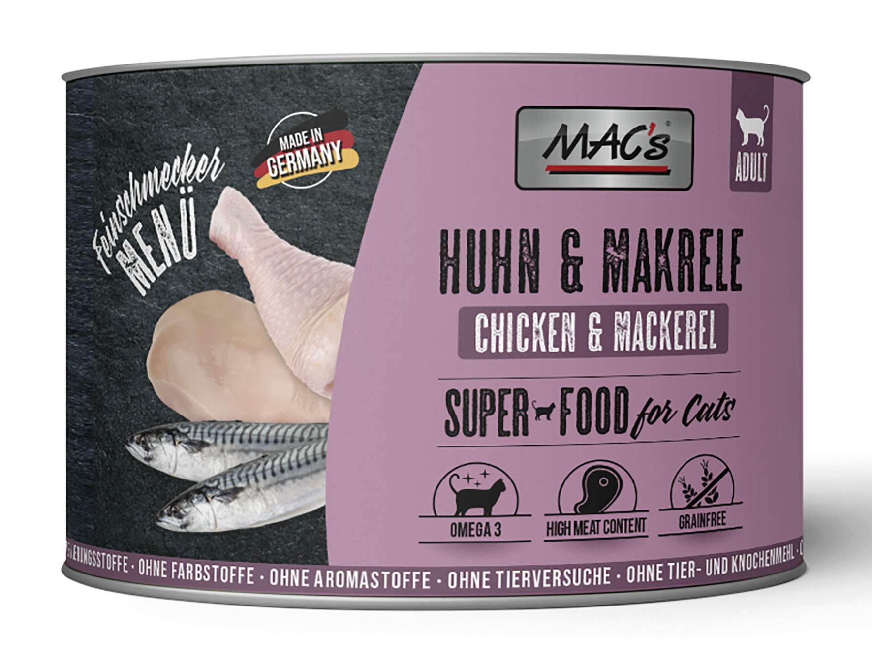 CAT Feinschmecker Huhn und Makrele