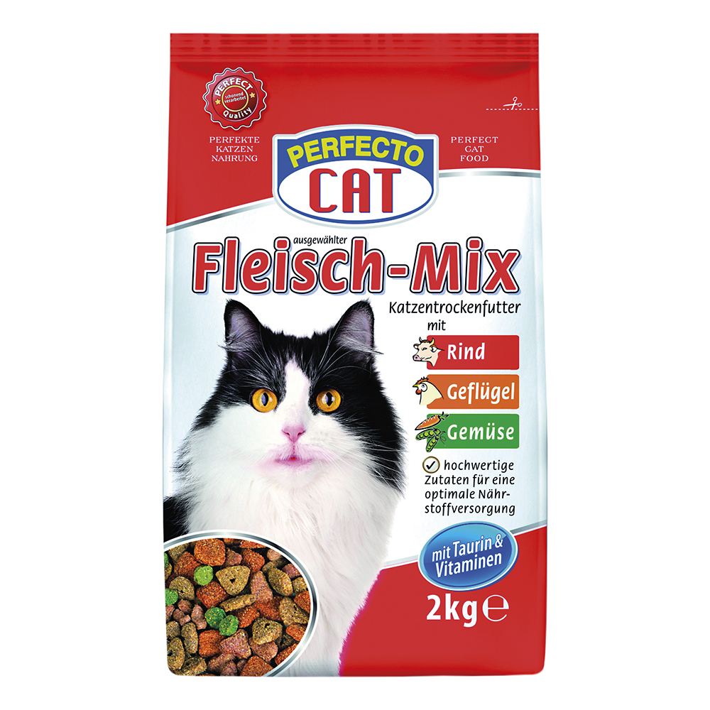 Perfecto Cat - Fleisch-Mix - 6 x 2 kg - 1