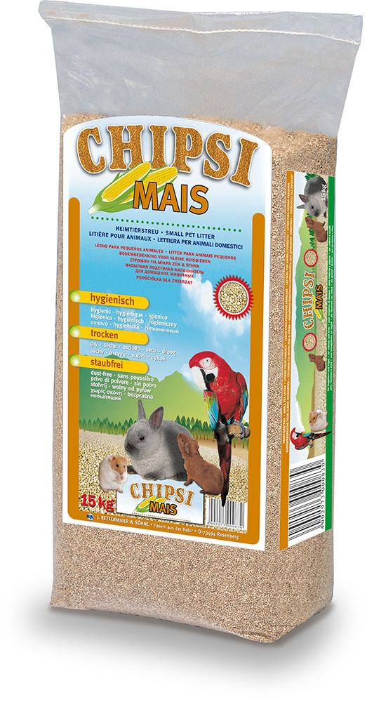 Mais Einstreu