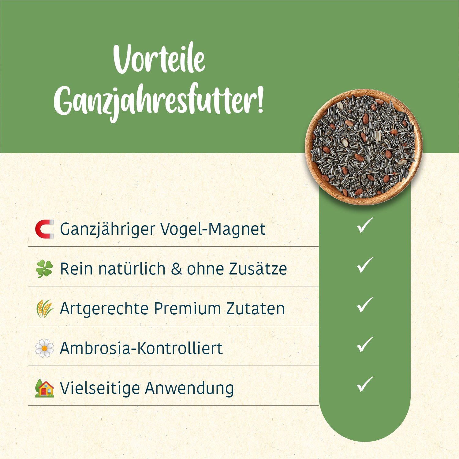 elles - Meisenfutter - 1 x 10 kg - 2