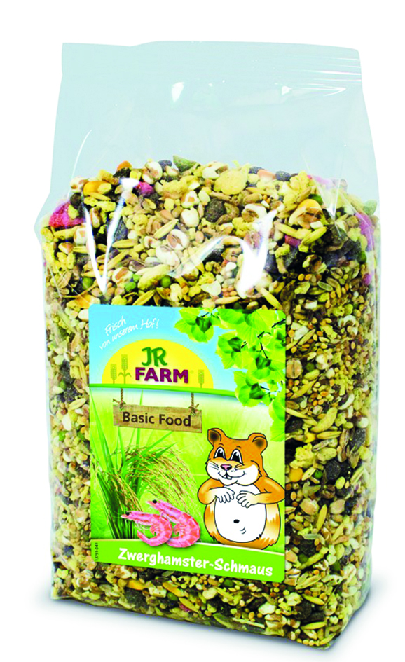 JR Farm - Zwerghamster-Schmaus - 6 x 600 g - 1