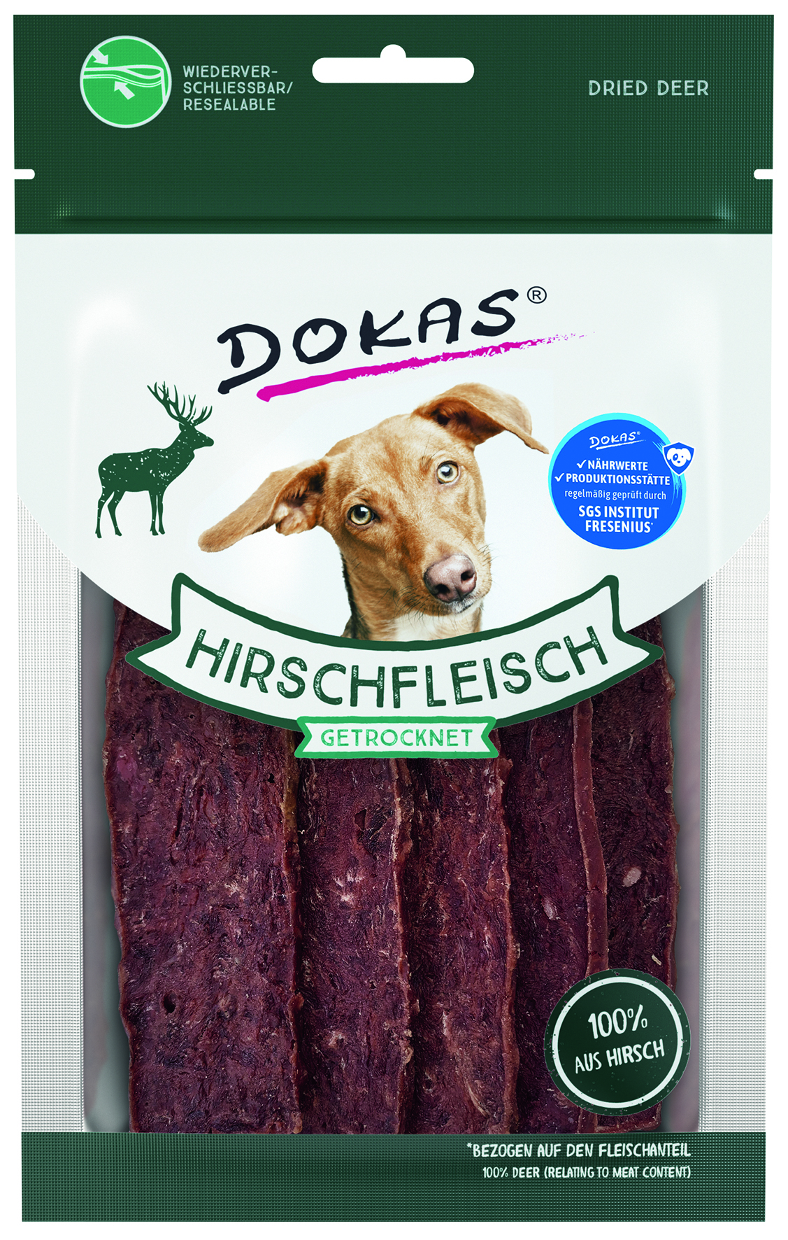 Hirschfleisch getrocknet