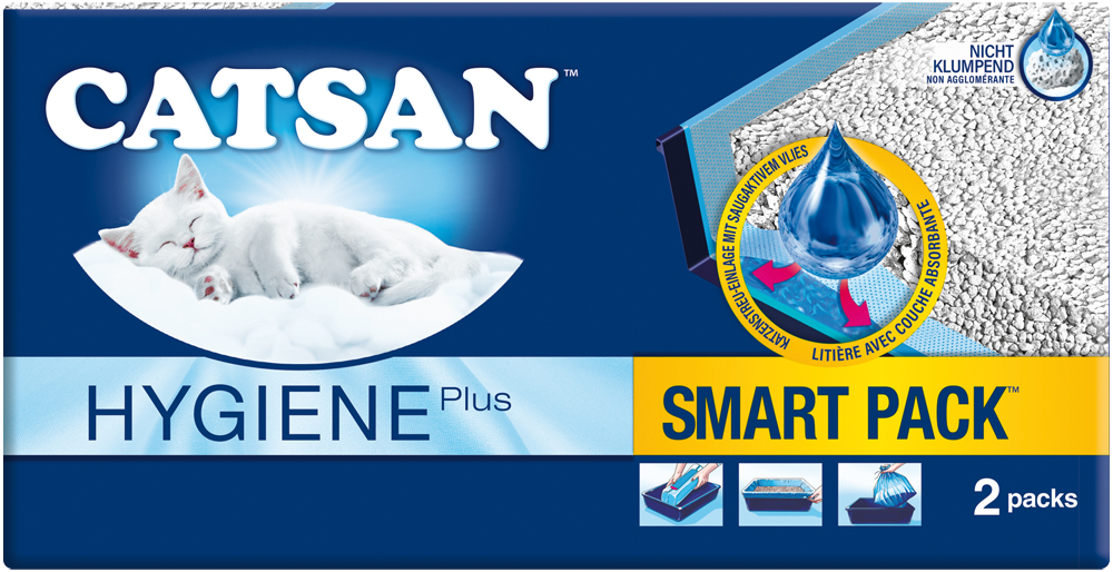 Catsan - Smart Pack - 1 x 2 Stück - 1