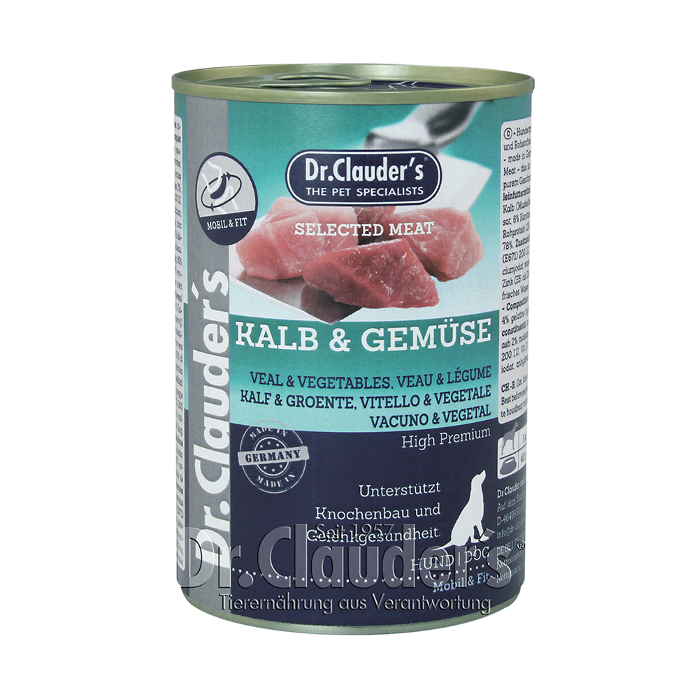 Dr. Clauder - Selected Meat Kalb & Gemüse - 1