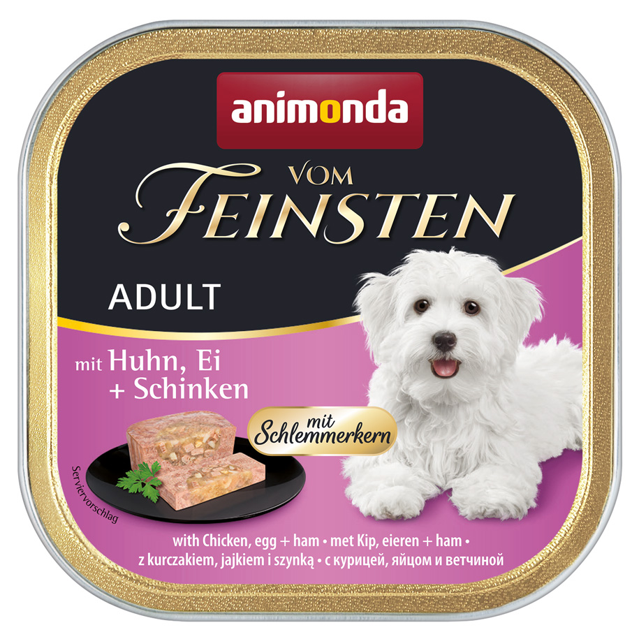 Animonda Vom Feinsten - mit Huhn, Ei + Schinken - 22 x 150 g - 1