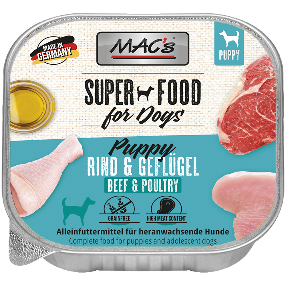 DOG Puppy Rind & Geflügel