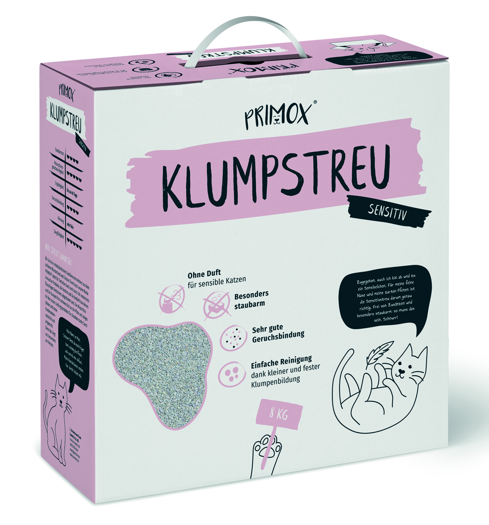 Katzenstreu Sensitiv 8 kg