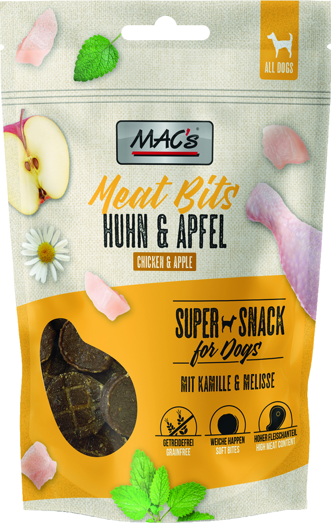 DOG Meat Bits Huhn & Apfel
