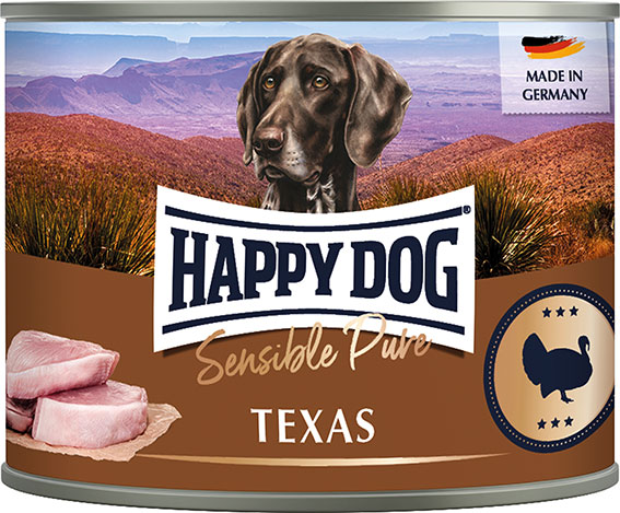 Happy Dog - Sensible Pure Texas - 6 x 0,2kg - 1