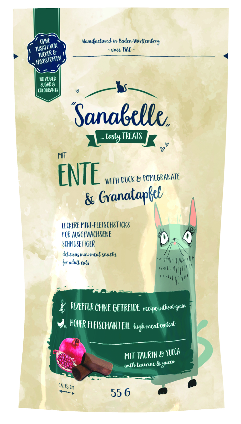 Snack Ente/Granatapfel