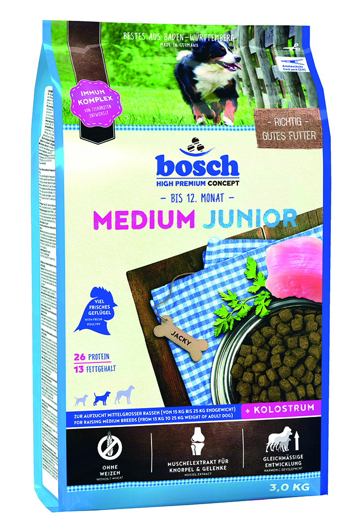 Bosch - Medium Junior - 4 x 3 kg - 1