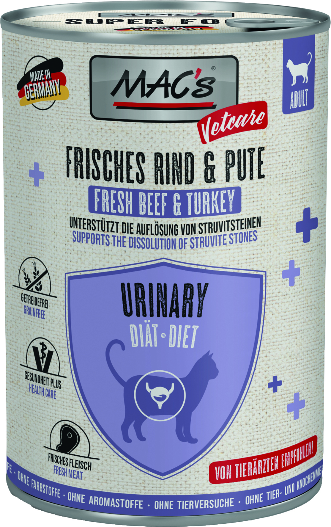 CAT Vetcare Urinary Rind & Pute