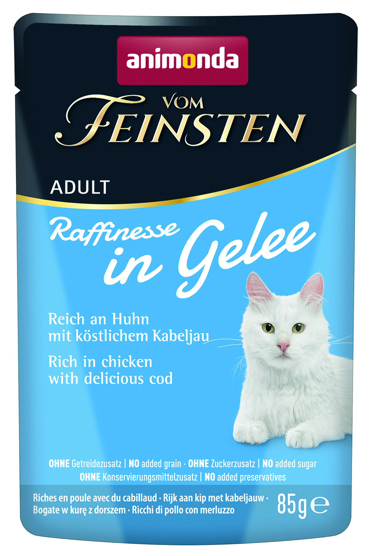 Rafinesse in Gelee Huhn & Kabeljau