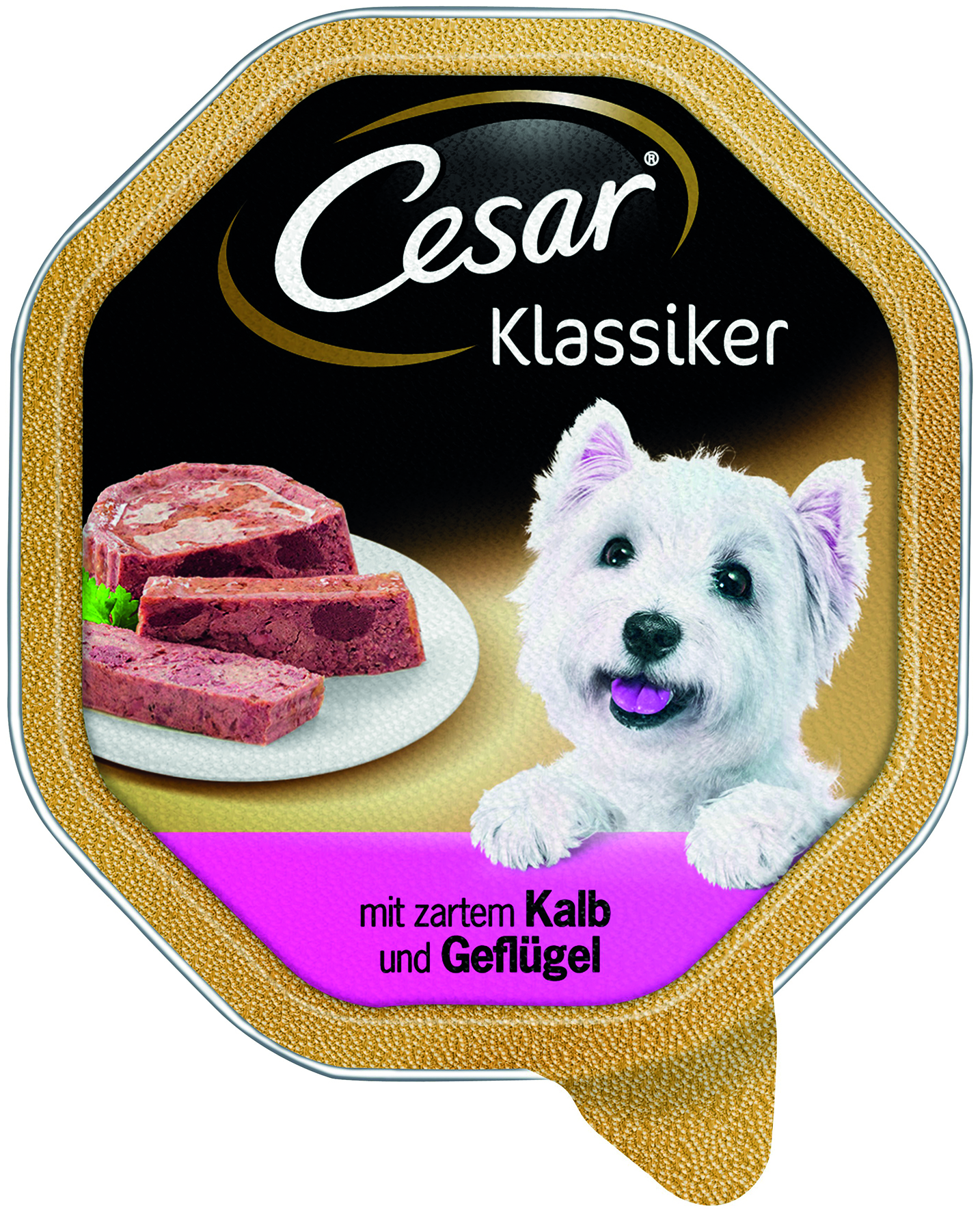Cesar - Klassiker Kalb & Geflügel - 14 x 150 g - 1