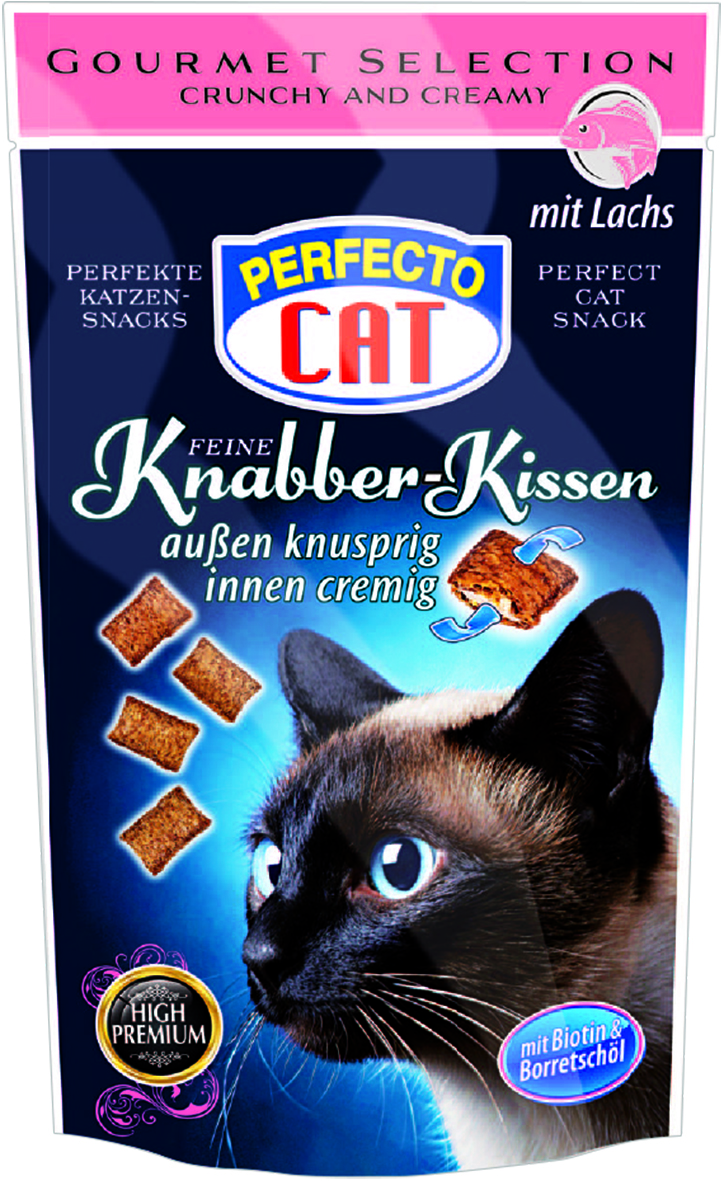 Knabber Kissen Lachs