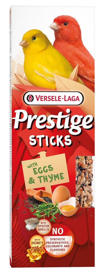 Prestige Sticks Kanarien mit Eiern & Thymian