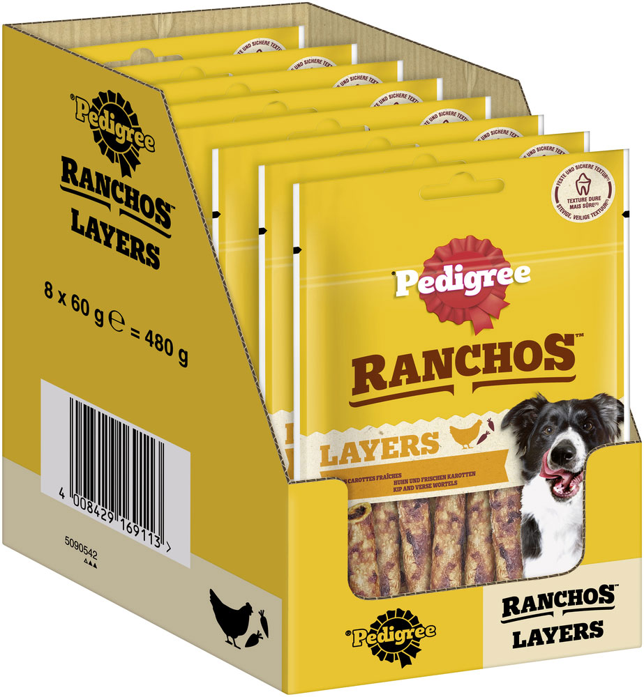 Pedigree - Rachnos Layers Huhn - 8 x 60g - 2