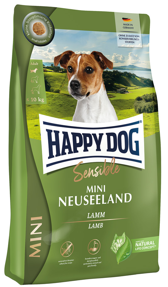 Happy Dog - Sensible Mini Neuseeland - 1 x 800g - 1