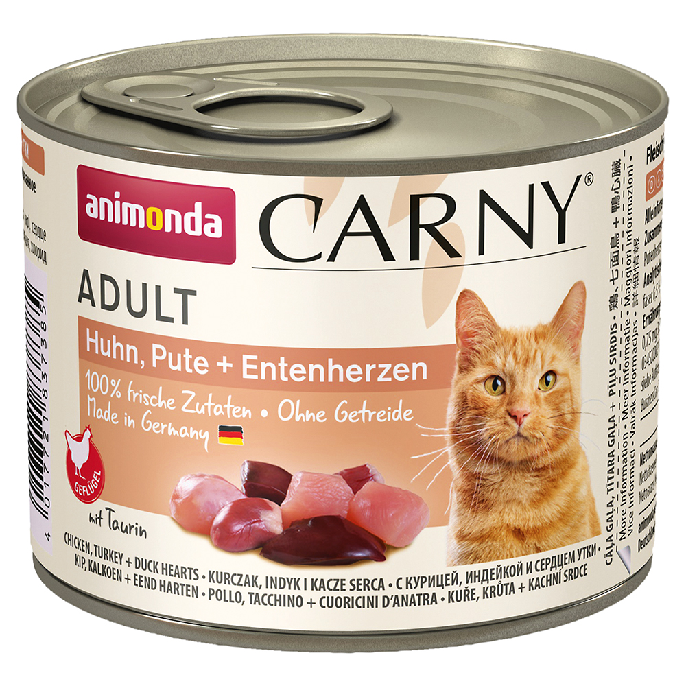 Animonda Carny - Adult Huhn & Pute & Entenherz - 1