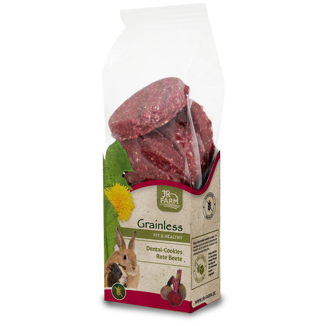JR Farm - Grainless Dental-Cookies Rote Beete JR Farm - Grainless Dental-Cookies Rote Beete