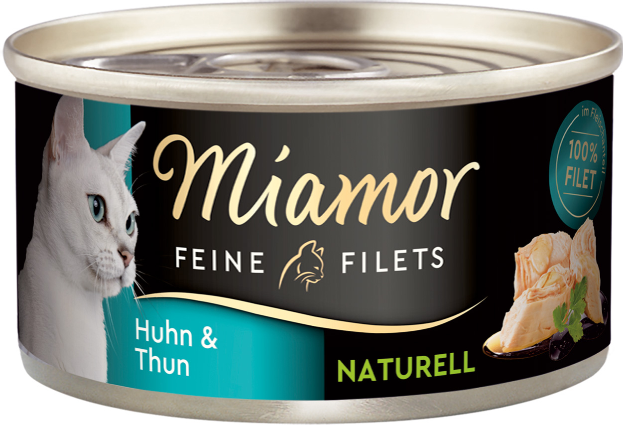 Feine Filets Natur Huhn & Thunfisch Feine Filets Natur Huhn & Thunfisch