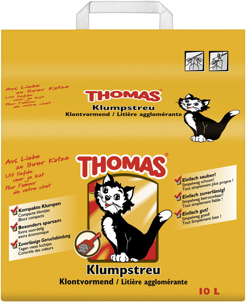 Thomas - Klumpstreu - 1 x 10 Liter - 1