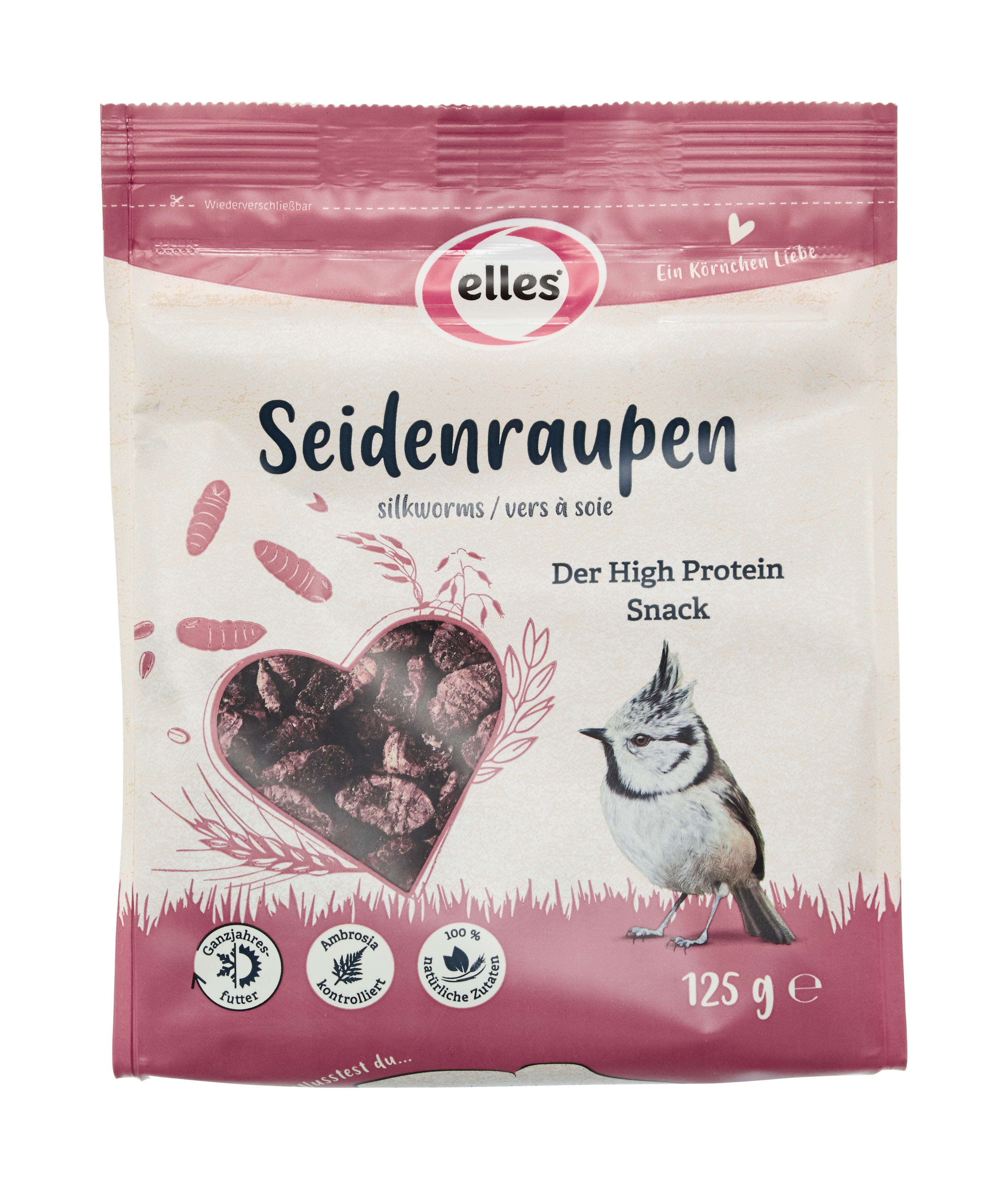 Seidenraupen 125g