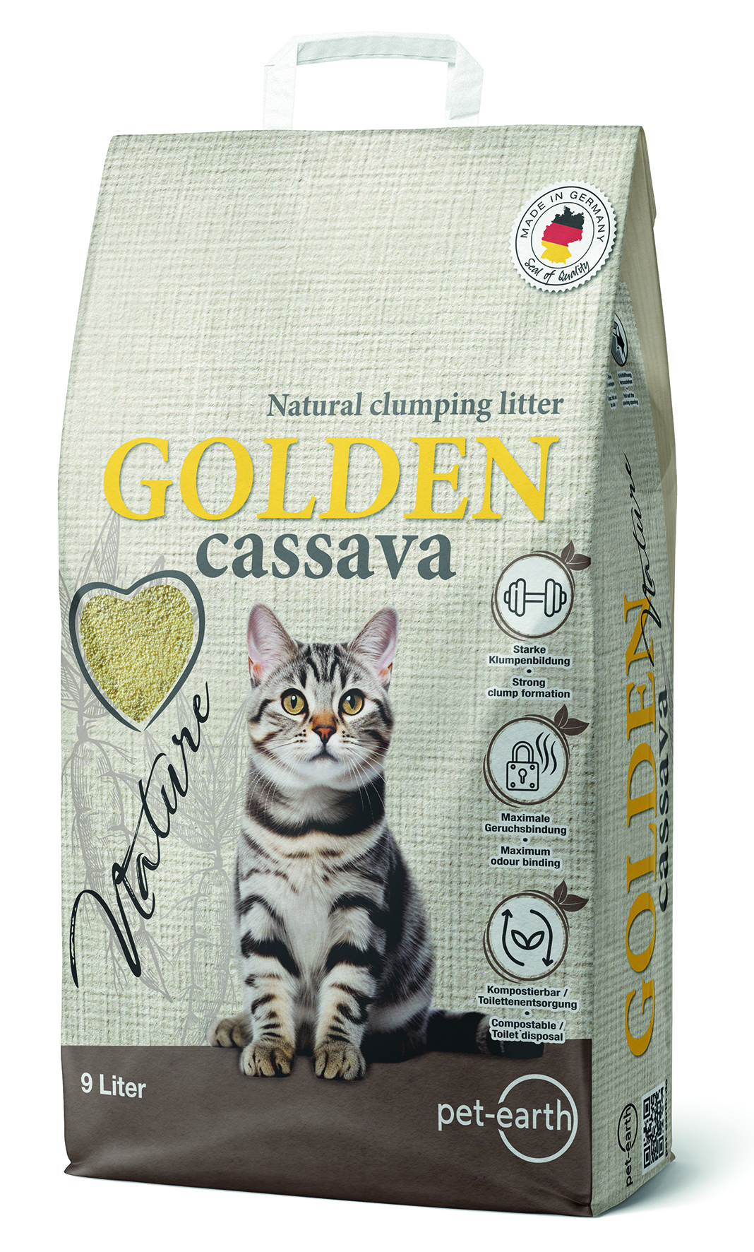 Golden cassava - Nature 9 L