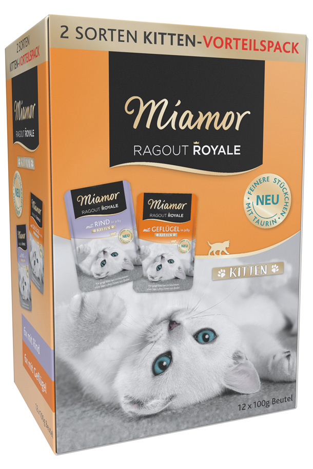 Miamor - Ragoout Royale in Jelly Kitten Multibox - 4 x 1.2 kg - 1