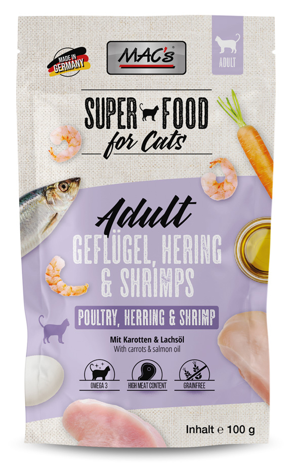 MAC´s - CAT Hering und Shrimps - 12 x 100 g - 1