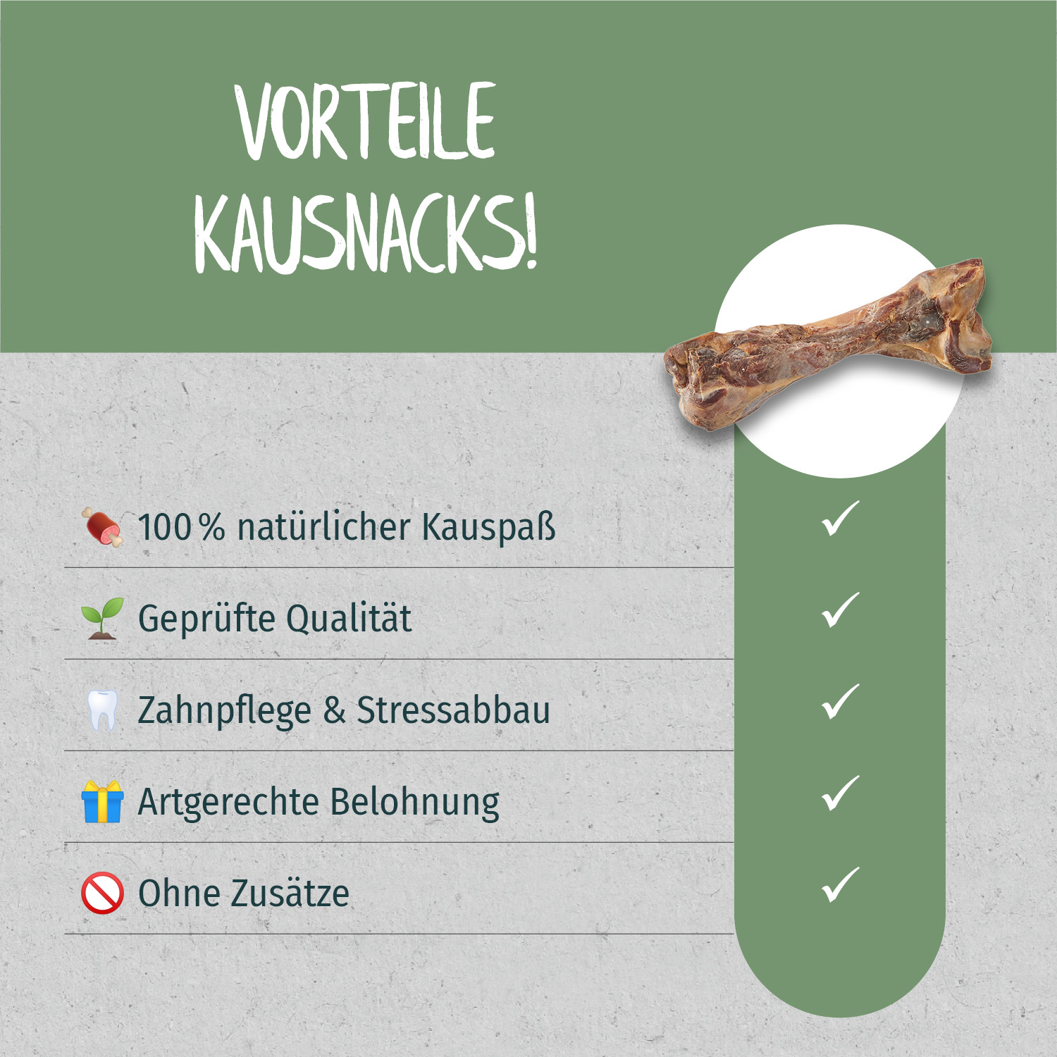 Primox - Serrano Schinkenknochen 300g - 6 x 1 Stück - 3