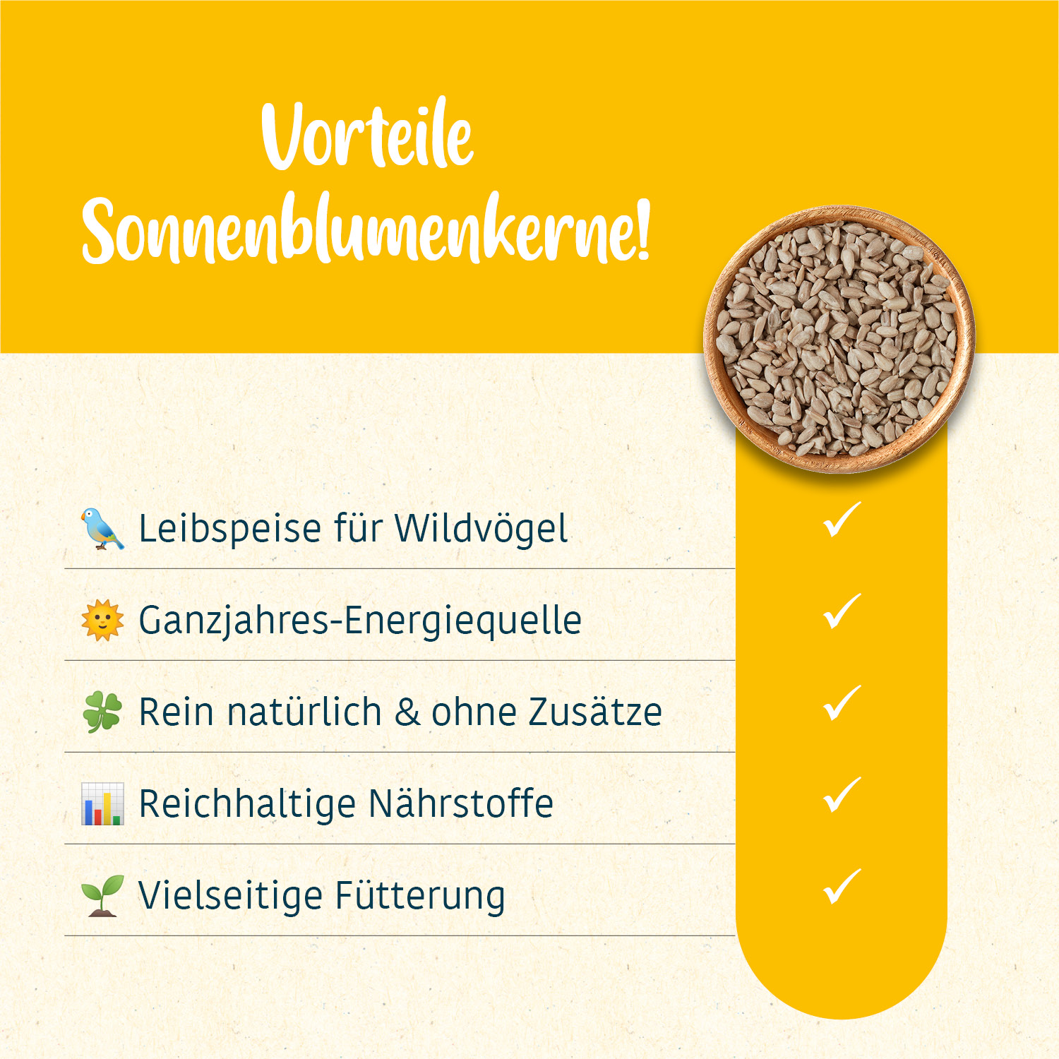 elles - Sonnenblumenkerne geschält 5kg - 1 x 5 kg - 3