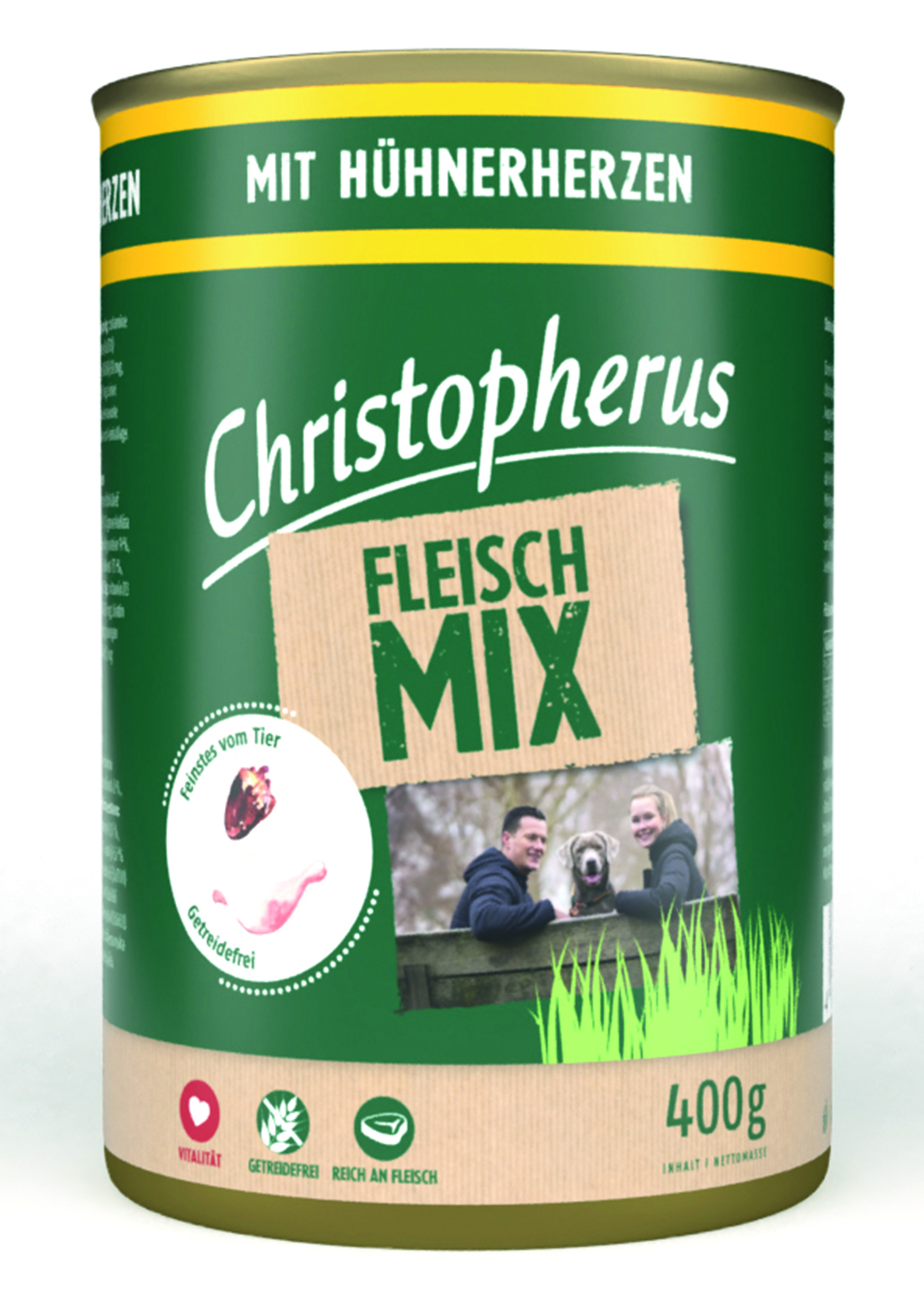 Fleischmix mit Hühnerherzen