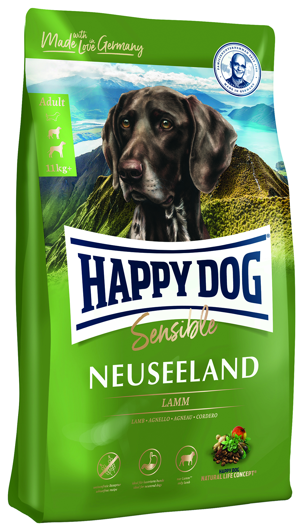 Happy Dog - Supreme Neuseeland - 1 x 4 kg - 1