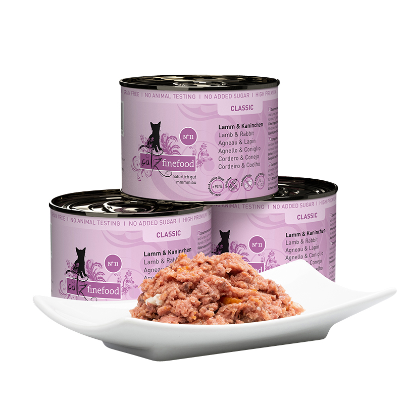 Catz Finefood - No. 11 Lamm & Kaninchen - 6 x 200 g - 3