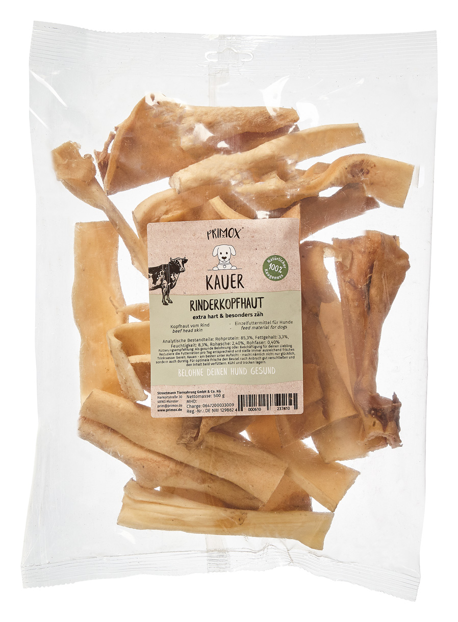 Rinderkopfhaut 500g