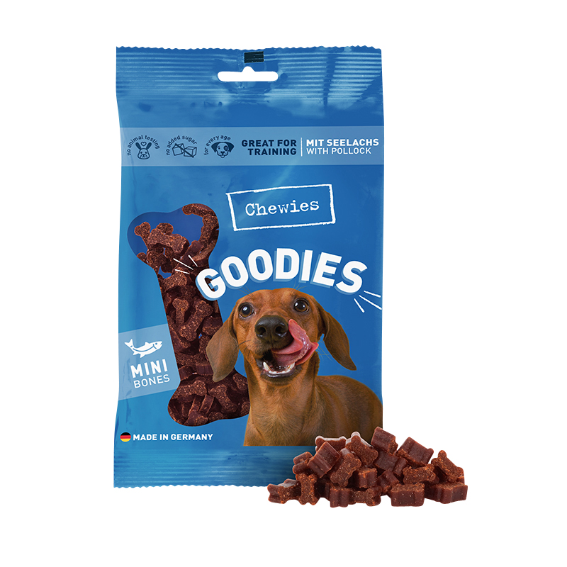 Chewies - Training MINI Lachsknöchelchen - 1 x 125g - 1