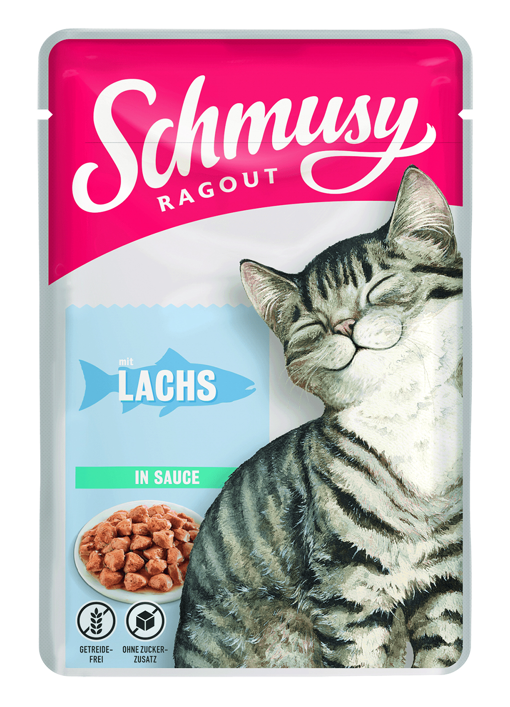 Schmusy - Ragout mit Lachs in Sauce - 22 x 100 g - 1