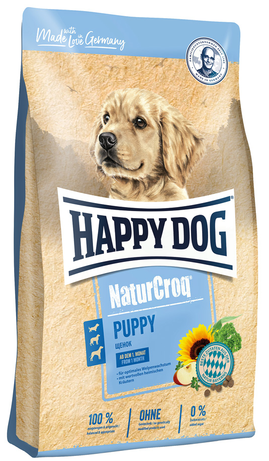 Happy Dog - Natur- Croq Welpen - 1 x 4 kg - 1