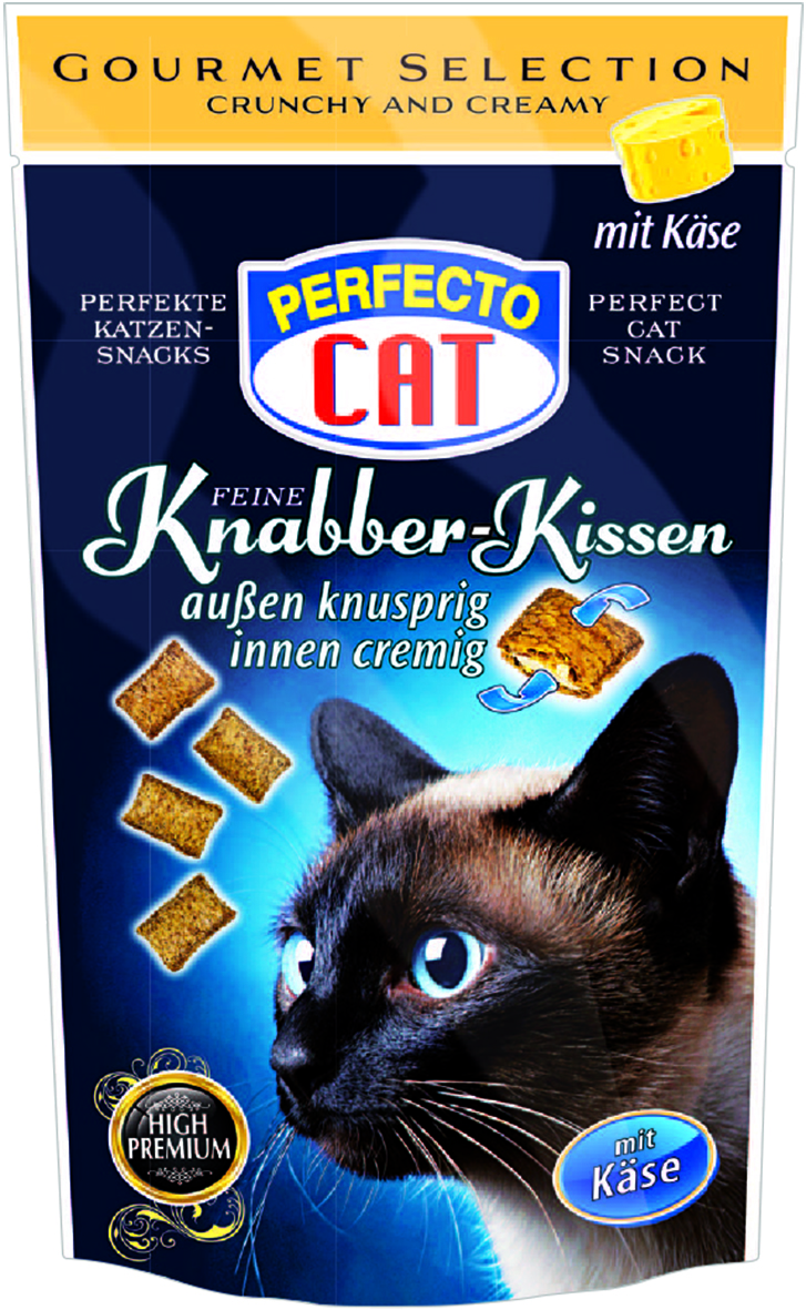 Knabber Kissen Käse