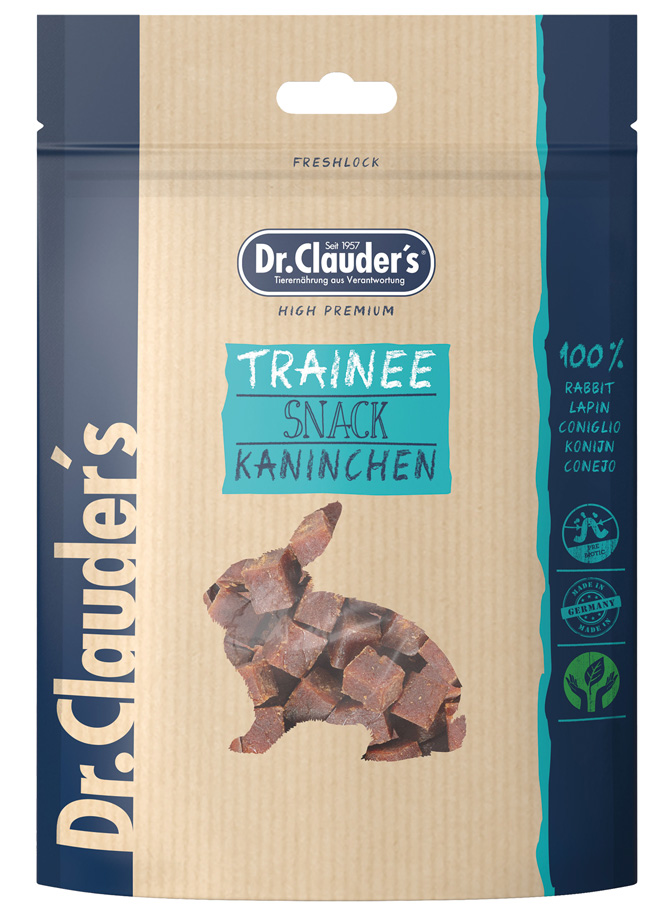 Dr. Clauder - Kaninchenfleisch Traineesnacks - 1 x 80g - 1