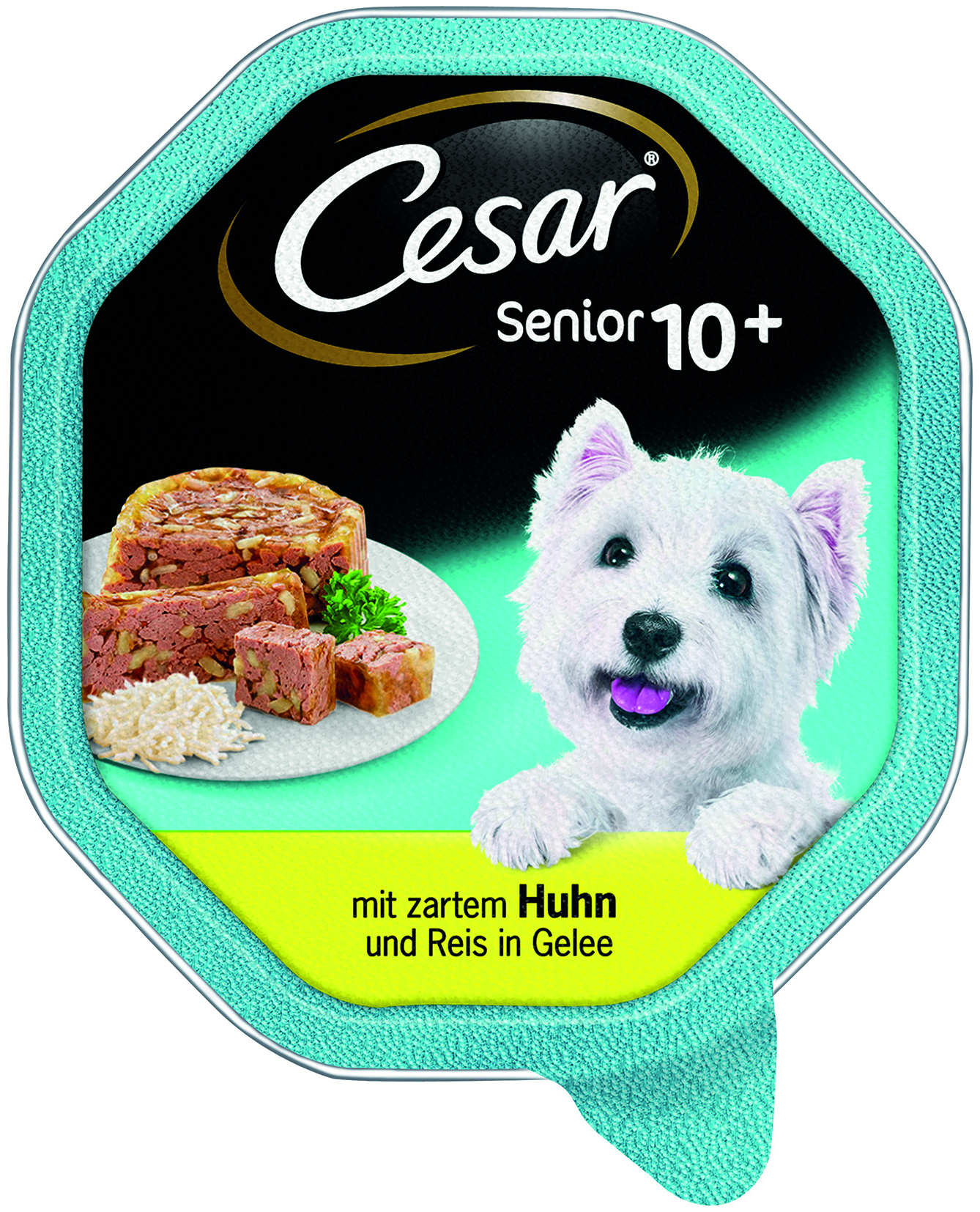 Senior 1+ Huhn & Reis in Gelee