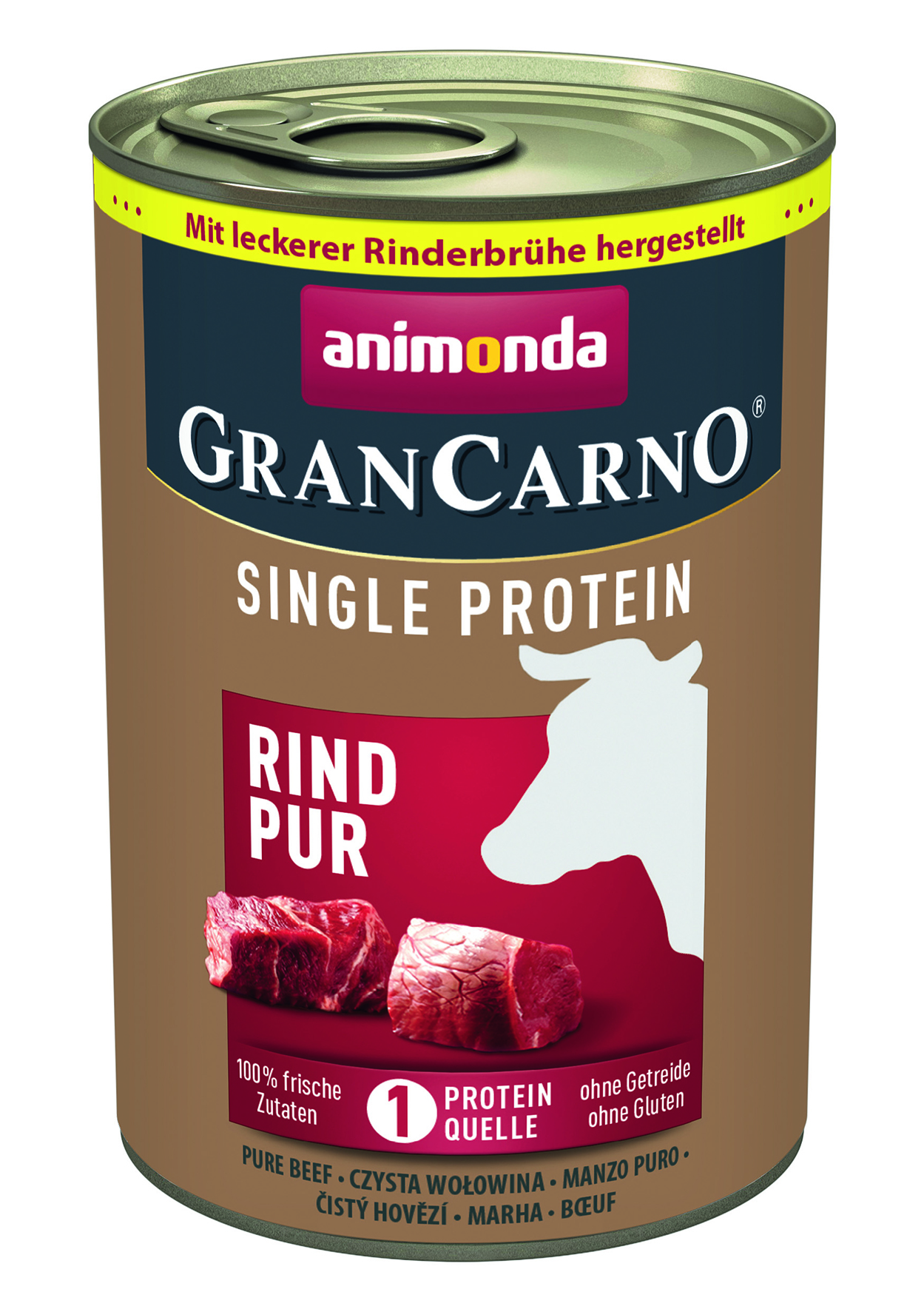 Animonda Gran Carno - Single Protein Rind pur - 6 x 400 g - 1