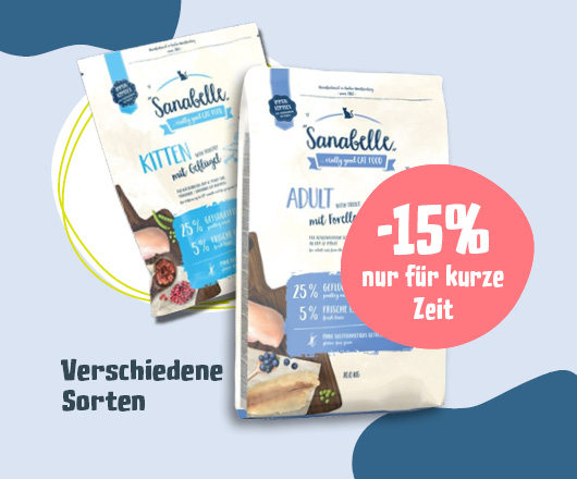 SALE: Sanabelle Trockenfutter Katze
